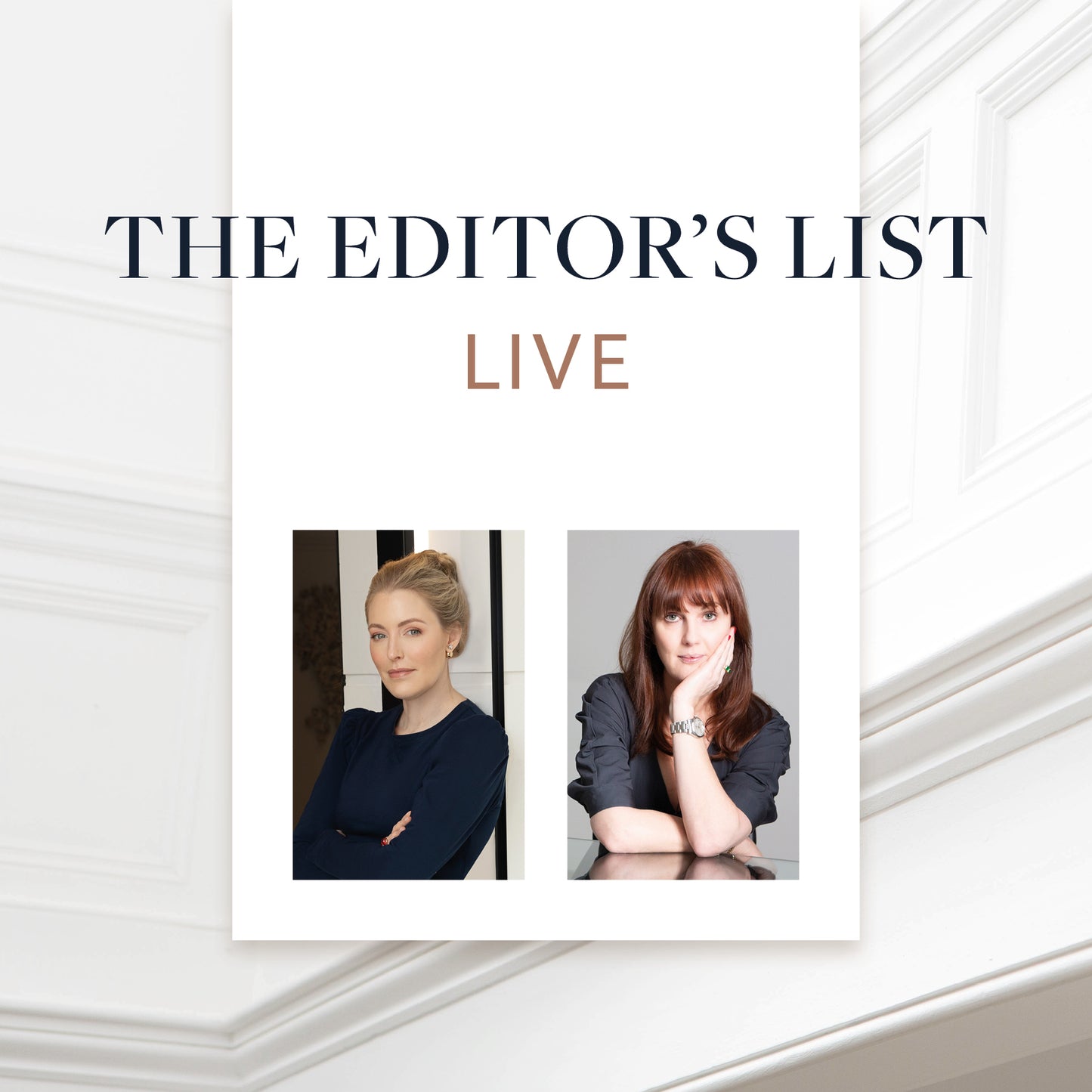 The Editor's List Live. Teresa Tarmey skin care super facialist