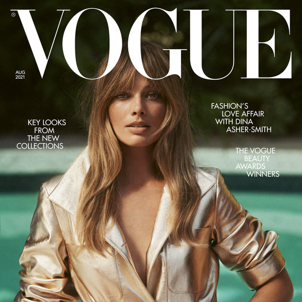 Vogue magazine cover. Teresa Tarmey Vogue's “super-facialist”